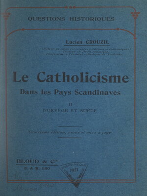 cover image of Le catholicisme dans les pays scandinaves, 2
